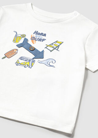 Mayoral Erkek Bebek Baskılı Tshirt