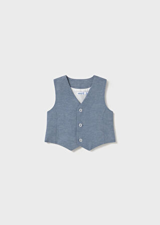 Mayoral Erkek Bebek Keten Yelek