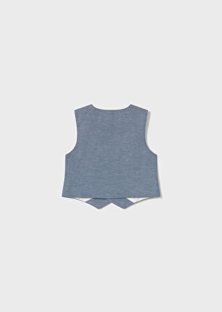 Mayoral Erkek Bebek Keten Yelek