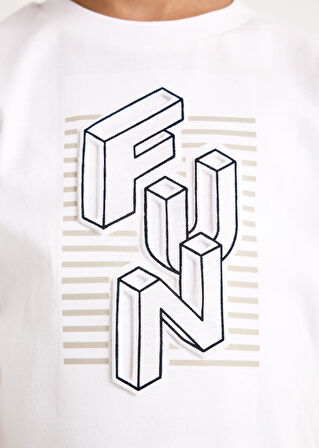 Mayoral Erkek Çocuk Baskılı Tshirt