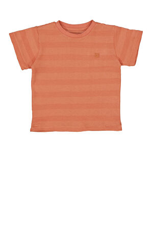 Mayoral Erkek Çocuk Düz Tshirt 4-10 Yaş Turuncu