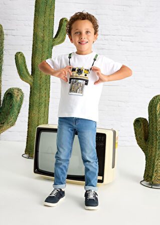 Mayoral Erkek Çocuk Baskılı Tshirt