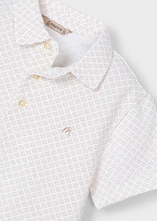 Mayoral Erkek Çocuk Baskılı Yakalı Tshirt