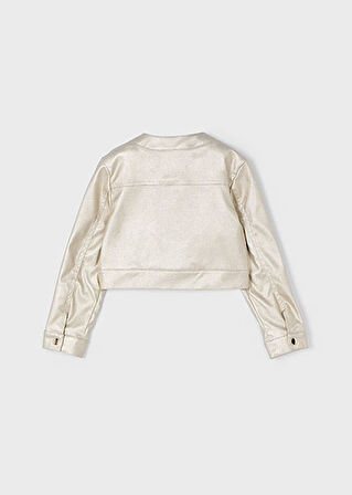 Mayoral Kız Çocuk Metalik Ceket 3404