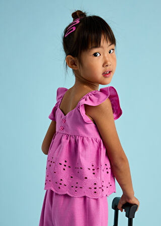 Mayoral Kız Çocuk Bluz Pantolon Takım 3561