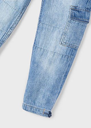 Mayoral Unisex Geniş Paça Kargo Pantolon 3573