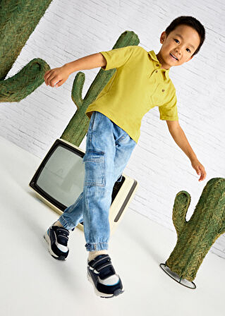 Mayoral Unisex Geniş Paça Kargo Pantolon 3573