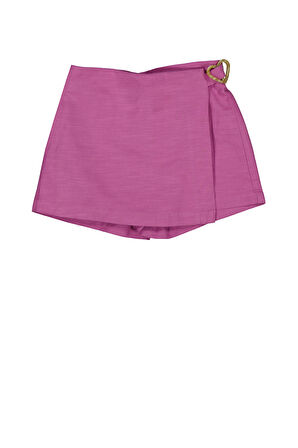 Mayoral Kız Çocuk Şort Etek 4-8 Yaş Pembe