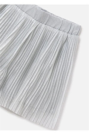 Mayoral kız çocuk gri  şort etek  6215