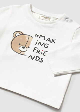 Mayoral Erkek Bebek Baskılı Sweatshirt
