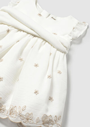 Mayoral Kız Bebek Nakışlı Elbise