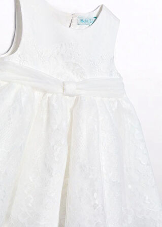 Mayoral Abel&Lula Kız Bebek Dantelli Elbise