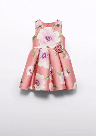 Mayoral Abel&Lula Kız Çocuk Baskılı Tafta Elbise