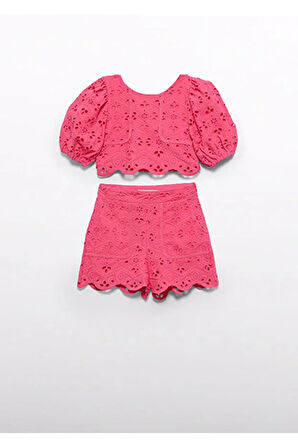 Mayoral kız çocuk  yazlık bluz şort 2 li takım  5231