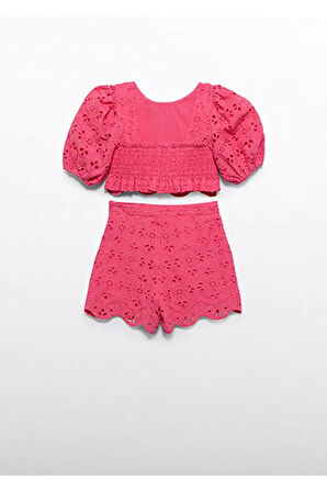 Mayoral kız çocuk  yazlık bluz şort 2 li takım  5231