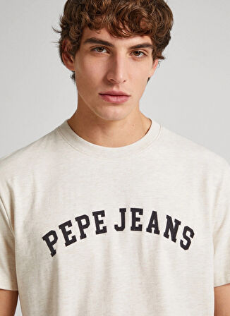 Pepe Jeans Bisiklet Yaka Baskılı Taş Erkek T-Shirt PM509224 837 CHENDLER