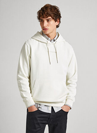 Pepe Jeans Kapüşon Yaka Taş Erkek Sweatshırt PM582561 837 DAVE HOODIE