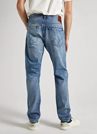 Pepe Jeans Normal Bel Tapered Fit Erkek Denim Pantolon PM207400-000 TAPERED JEANS REPAIR