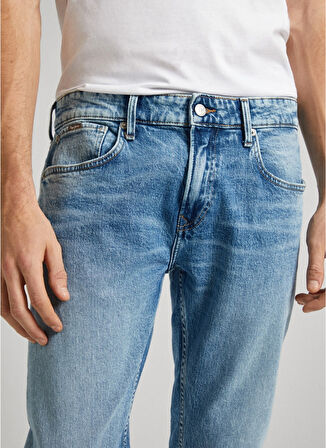 Pepe Jeans Normal Bel Tapered Fit Erkek Denim Pantolon PM207403-000 TAPERED JEANS 90'S