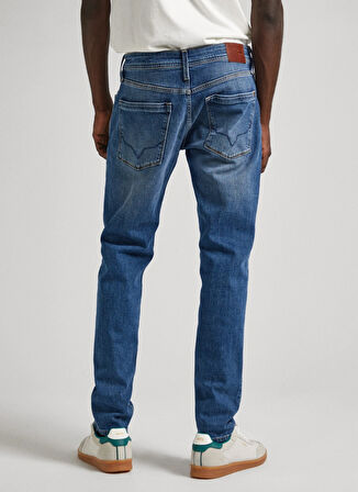 Pepe Jeans Normal Bel Tapered Fit Erkek Denim Pantolon PM207390HT7-000 TAPERED JEANS