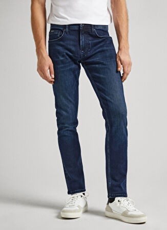 Pepe Jeans Normal Bel Slim Fit Erkek Denim Pantolon PM207389XW8-000 SLIM GYMDIGO JEANS