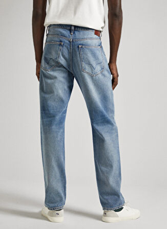 Pepe Jeans Normal Bel Regular Straight Erkek Denim Pantolon PM207394MI9-000 STRAIGHT JEANS