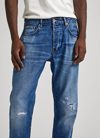 Pepe Jeans Normal Bel Tapered Fit Erkek Denim Pantolon PM207392RG9-000 TAPERED JEANS