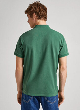 Pepe Jeans Koyu Yeşil Erkek Polo T-Shirt PM542099 654 NEW OLIVER GD