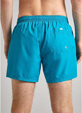 Pepe Jeans Koyu Mavi Erkek Şort Mayo PMB10393 557 LOGO SWIMSHORT