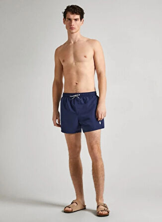 Pepe Jeans Lacivert Erkek Şort Mayo PMB10395 595 RUBBER SH SWIMSHORT