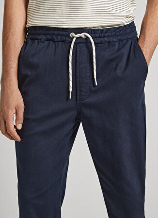 Pepe Jeans Normal Bel Slim Fit Lacivert Erkek Chino Pantolon PM211692 594 GYMDIGO PULL ON PAN