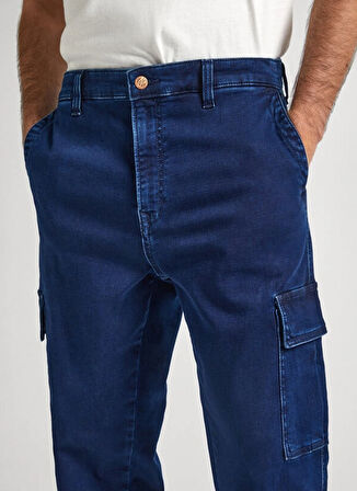 Pepe Jeans Normal Bel Relaxed Erkek Denim Pantolon PM207644-000 RELAXED JEANS CARGO