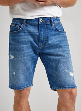 Pepe Jeans Tapered Fit Erkek Denim Şort PM801084RH7 000 TAPER SHORT