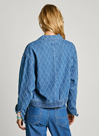 Pepe Jeans Mavi Kadın Denim Ceket PL402414