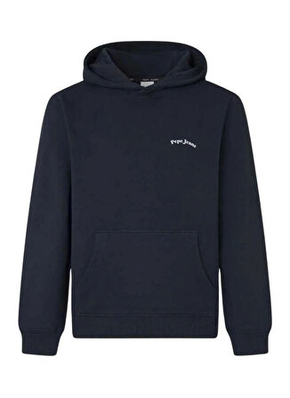 Pepe Jeans Bisiklet Yaka Lacivert Erkek Sweatshırt PM582725-594 SOMERTON