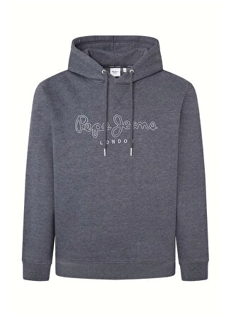 Pepe Jeans Kapüşon Yaka Gri Erkek Sweatshırt PM582718-961 NEW NOUVEL HOODIE