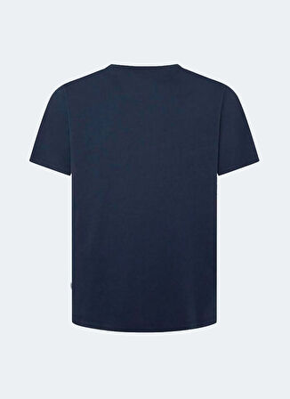 Pepe Jeans Bisiklet Yaka Lacivert Erkek T-Shirt PM509649-594 SOMERS TEE