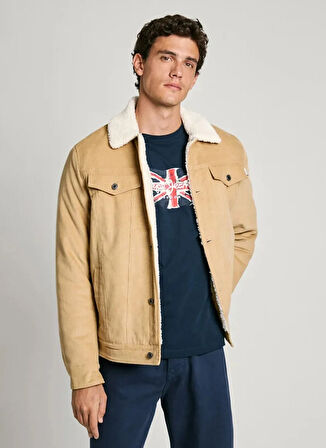 Pepe Jeans Bej Erkek Mont PM403035-845 THRIS