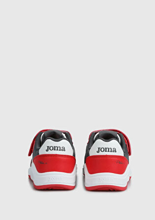 Platea Low Jr 2406 Blanco Rojo Çocuk Beyaz-Kırmızı Sneaker Jplas2406V
