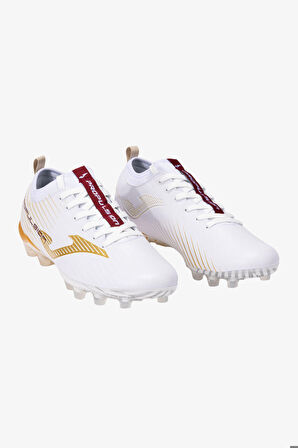 Joma Propulsıon Cup 2402 Blanco Oro Fırm Ground Erkek Beyaz Krampon (Çim Zemin) PCUS2402FG