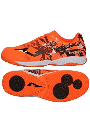 Joma Super Copa JR 2408 Naranja Indoor SCJS2408IN Turuncu Çocuk Futsal Aykkabı