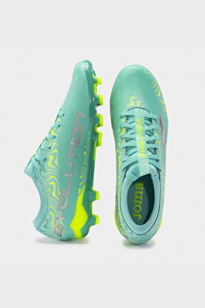 Joma Evolution 2415 EVOW2415FG Turkuaz & Sarı Erkek Futbol Krampon