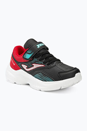 Joma Active JR 2401 JACTIW2401V Siyah Kırmızı Çocuk Günlük Spor Ayakkabı