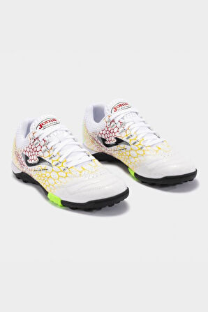Joma Maxima 2442 MAXW2442TF Beyaz & Neon Yeşil Erkek Halı Saha Ayakkabı