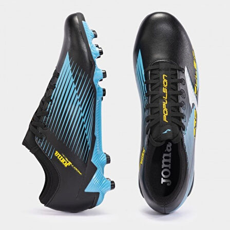 PROPULSION 2401 BLACK TURQUOISE FIRM GROUND