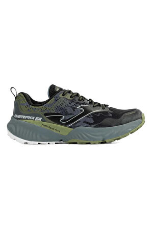 Joma Sierra Men 2401 Erkek Siyah Haki Yürüyüş Ayakkabısı TKSIEW2401