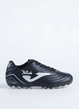 Siyah Erkek Çocuk Futbol Ayakkabısı TOJW2401AG-TOLEDO JR 2401 BLACK WHI