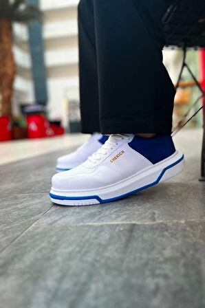 TB075 CBT Signature Erkek Ayakkabı BEYAZ / SAX MAVI