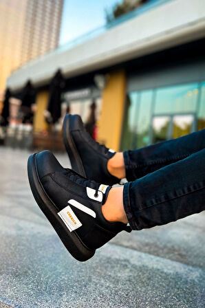 TB131 GST Frogner Erkek Bot SIYAH/BEYAZ