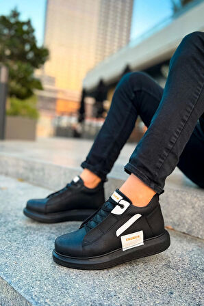 TB131 GST Frogner Erkek Bot SIYAH/BEYAZ